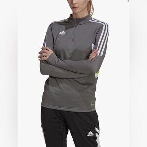 NWT Adidas Women’s Condivo 22 Training Top size Large Gray
